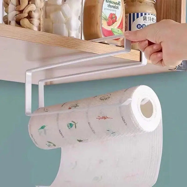 Wall-Mounted Towel & Paper Holder