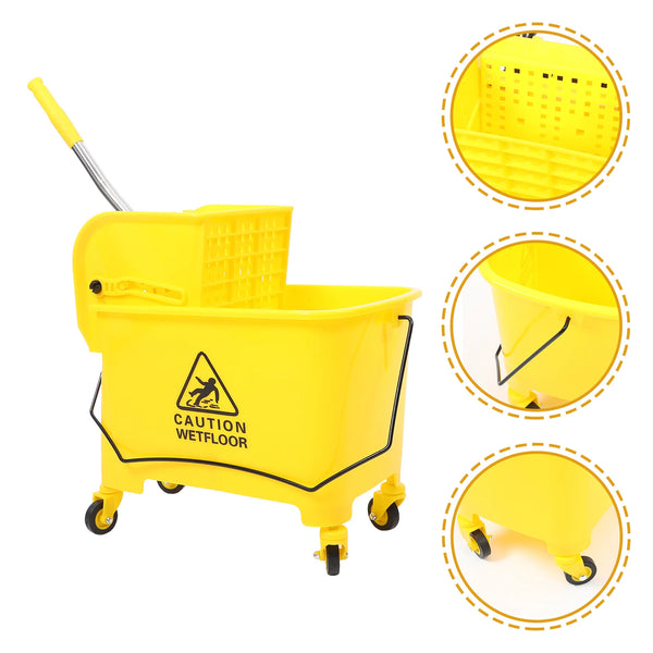 20L Heavy Duty Mop Bucket with Wheels