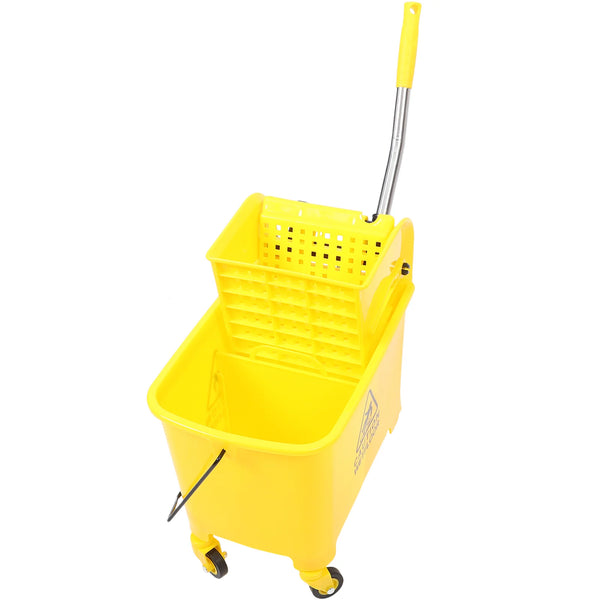 20L Yellow Mop Bucket with Wringer